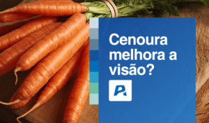 comer cenoura melhora a visão
