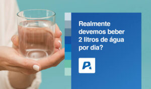 devemos beber 2 litros de água por dia